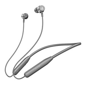 boAt Rockerz 113, 40H Battery, Dual Pair, Fast Charge, ENx Tech, Stream Ad Free Music via App Support, Magnetic Buds, Bluetooth Neckband, Wireless with Mic in Ear Earphones (Active Black) Visit the boAt Store